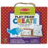 imageMelissa ampamp Doug Natural Play Play Draw Create Reusable Drawing ampamp Magnet Kit  Princesses 54 Magnets 5 DryErase Markers  FSC CertifiedDinosaurs