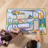 imageMelissa ampamp Doug Race Around The World Tracks Cardboard Jigsaw Floor Puzzle and WindUp Vehicles  48 Pieces for Boys and Girls 4  FSCCertified Materials