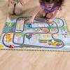 imageMelissa ampamp Doug Race Around The World Tracks Cardboard Jigsaw Floor Puzzle and WindUp Vehicles  48 Pieces for Boys and Girls 4  FSCCertified Materials