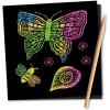 imageMelissa ampamp Doug Scratch Art Doodle Pad with 16 ScratchArt Boards and Wooden Stylus  FSC Certified