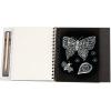 imageMelissa ampamp Doug Scratch Art Doodle Pad with 16 ScratchArt Boards and Wooden Stylus  FSC Certified