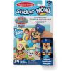 imageMelissa ampamp Doug Sticker Wow 24Page Activity Pad and Sticker Stamper 300 Stickers Arts and Crafts Fidget Toy Collectible Character  PAW Patrol Chase  FSC Certified
