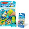 imageMelissa ampamp Doug Sticker Wow Tiger Bundle 24Page Activity Pad Sticker Stamper 500 Stickers Arts and Crafts Fidget Toy Collectible CharacterSea Turtle