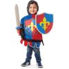 imageMelissa ampamp Doug Knight Role Play Costume DressUp Set 4 pcs