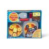 imageMelissa ampamp Doug Flip and Serve Pancake Set 19 pcs  Wooden Breakfast Play Food