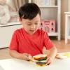 imageMelissa ampamp Doug Wooden SandwichMaking Pretend Play Food Set Food Toys for Kids Play Kitchen for Ages 3English Only