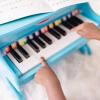 imageMelissa ampamp Doug LearntoPlay Piano with 25 Keys and ColorCoded Songbook  BluePlay Piano