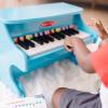 imageMelissa ampamp Doug LearntoPlay Piano with 25 Keys and ColorCoded Songbook  BluePlay Piano