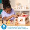 imageMelissa ampamp Doug TakeAlong ShowHorse Stable Play Set with Wooden Stable Box and 8 Toy HorsesShowHorse