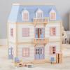 imageMelissa ampamp Doug Wooden MultiLevel Dollhouse Wooden MultiStory Pretend Play Dollhouse for Kids