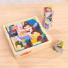 imageMelissa ampamp Doug Disney Princess Wooden Toy Cube Puzzle Blocks for Boys and for Girls 3  FSC Certified