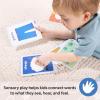 imageMelissa ampamp Doug Ms Rachel First Words Textured Sensory Flashcards Preschool Learning Toy for Boys Girls  FSC Certified