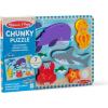 imageMelissa ampamp Doug Sea Creatures Ocean Wooden Chunky Puzzle  7 Pieces