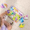 imageMelissa ampamp Doug Wooden 6Piece Unicorn and Rainbow Chunky Puzzle for Toddler Boys and Girls 2