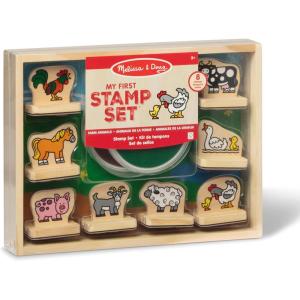 imageMelissa ampamp Doug My First Wooden Stamp Set  Farm Animals