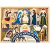 imageMelissa ampamp Doug Classic Wooden Christmas Nativity Set with 4Piece Stable and 11 Wooden Figures