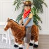 imageMelissa ampamp Doug Cowboy Role Play Costume Set 5 pcs  Includes Faux Leather Chaps  Cowboy DressUp Role Play Costume with Vest for Boys and Girls