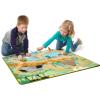 imageMelissa ampamp Doug Prehistoric Playground Dinosaur Activity Rug 39 x 36 inches  4 Toy AnimalsFrustrationFree Packaging