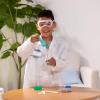 imageMelissa ampamp Doug Scientist Role Play Costume Set X pcs  Lab Coat Goggles 6 Experiments