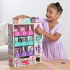 imageMelissa ampamp Doug Sort Stock Select Beauty Kiosk Vending Machine Play Set Pretend Makeup Wooden Toy for Boys and for Girls 3  FSC Certified