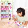 imageMelissa ampamp Doug Sort Stock Select Beauty Kiosk Vending Machine Play Set Pretend Makeup Wooden Toy for Boys and for Girls 3  FSC Certified