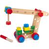 imageMelissa ampamp Doug Wooden Construction Building Set in a Box 48 pcs