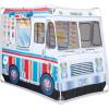 imageMelissa ampamp Doug Fabric DoubleSided Food Truck Play Tent  Ice Cream and BBQ Role Play Toy Food Truck Tent for Kids Ages 3Multicolor