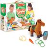 imageMelissa ampamp Doug Feed ampamp Groom Horse Care Play Set with Plush Stuffed Animal 23 pcs Pretend Play Horse Plush Toys for Girls and Boys Toddlers Ages 1Feed  Groom Horse Care