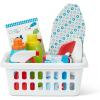 imageMelissa ampamp Doug Laundry Basket Play Set with Wooden Iron Ironing Board and Accessories 14 Pcs Pretend Play Laundry Set for Kids with Iron