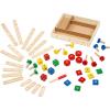 imageMelissa ampamp Doug Wooden Construction Building Set in a Box 48 pcs