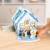 imageMelissa ampamp Doug Winter Frost Wooden Gingerbread House Play Set for Boys and Girls 3