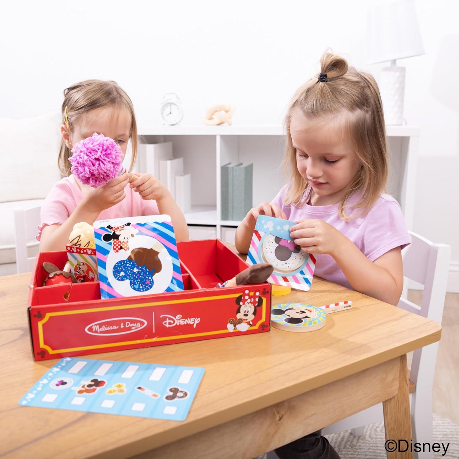 imageMelissa ampamp Doug Disney Snacks ampamp Popcorn Wooden Play Food Set  24 Pieces  Mickey Mouse Minnie Wooden Toy for Boys and for Girls 3  FSC Certified