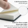 image8quot x 10quot Sketch Book 100 Sheets Hardcover Sketchbook 68 lb100gsm Drawing Paper for Adults Spiral Bound Sketch Pad Art Paper for Drawing and Painting for Art Supplies for College StudentsSatind Black