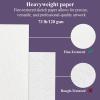 image8quot x 10quot Sketch Book 100 Sheets Hardcover Sketchbook 68 lb100gsm Drawing Paper for Adults Spiral Bound Sketch Pad Art Paper for Drawing and Painting for Art Supplies for College StudentsPurpIed