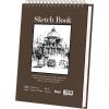 image8quot x 10quot Sketch Book 100 Sheets Hardcover Sketchbook 68 lb100gsm Drawing Paper for Adults Spiral Bound Sketch Pad Art Paper for Drawing and Painting for Art Supplies for College StudentsBrown