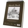 image8quot x 10quot Sketch Book 100 Sheets Hardcover Sketchbook 68 lb100gsm Drawing Paper for Adults Spiral Bound Sketch Pad Art Paper for Drawing and Painting for Art Supplies for College StudentsBrown
