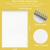 imageSketch Book 11 x 14 100 Sheets Top Spiral Sketchbook 68lb 100gsm Drawing Paper Pad Sketch Pads for Drawing for Adults Large SketchbookYellow