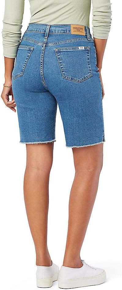imageSignature by Levi Strauss ampamp Co Gold Womens Heritage High Rise 9quot Bermuda Short Available in Plus SizeAmerican Dreamer