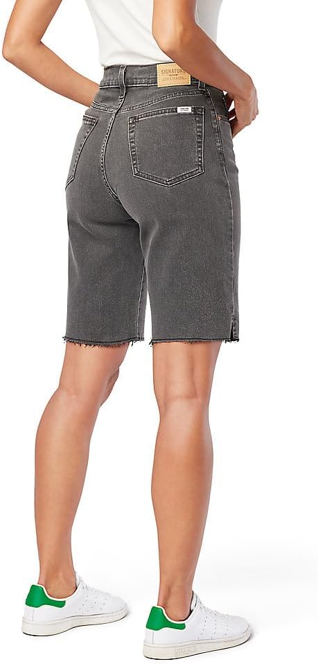 imageSignature by Levi Strauss ampamp Co Gold Womens Heritage High Rise 9quot Bermuda Short Available in Plus SizeLunar Eclipse