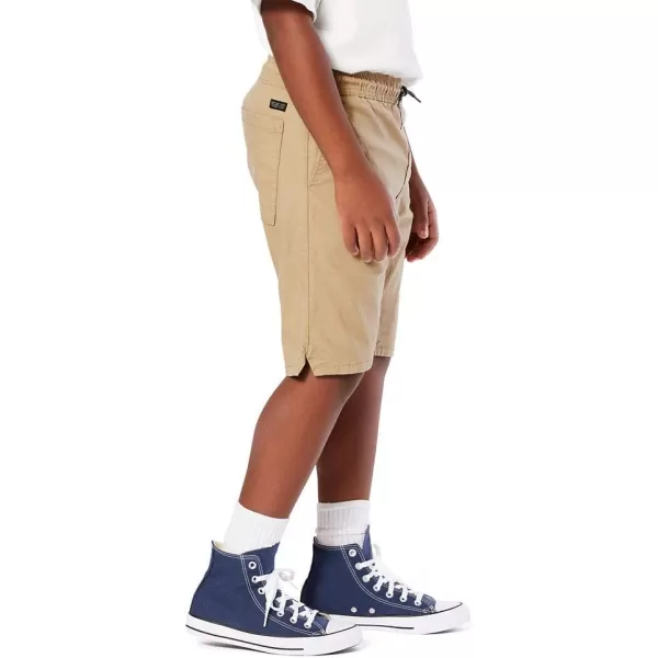 imageSignature by Levi Strauss ampamp Co Gold Boys Easy Pullon Flat Front ShortsBritish Khaki