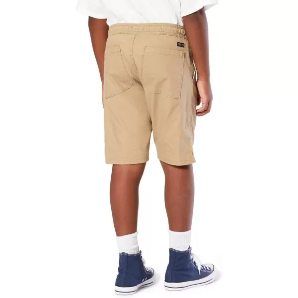 imageSignature by Levi Strauss ampamp Co Gold Boys Easy Pullon Flat Front ShortsBritish Khaki