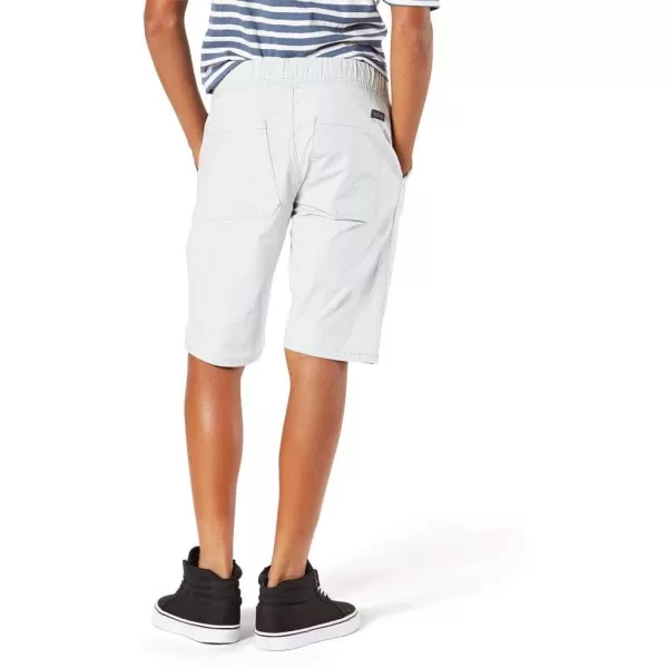 imageSignature by Levi Strauss ampamp Co Gold Boys Easy Pullon Flat Front ShortsGray Violet