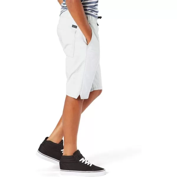 imageSignature by Levi Strauss ampamp Co Gold Boys Easy Pullon Flat Front ShortsGray Violet