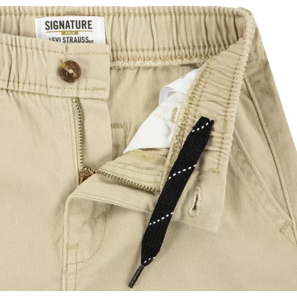 imageSignature by Levi Strauss ampamp Co Gold Boys Pull on Uniform ShortsCarpenter