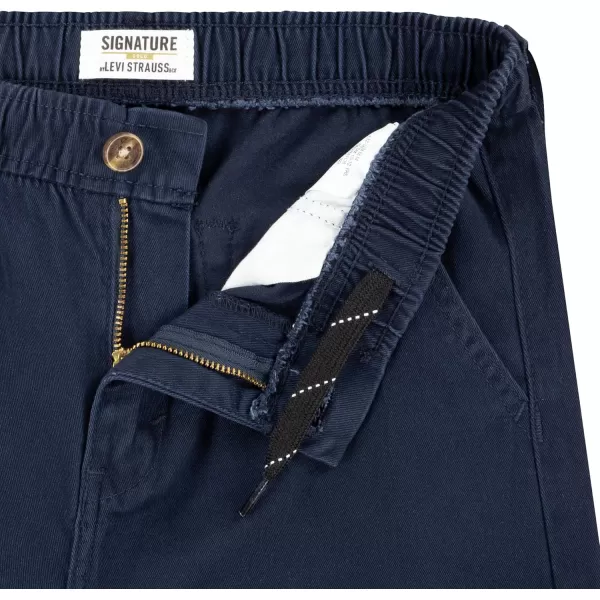 imageSignature by Levi Strauss ampamp Co Gold Boys Pull on Uniform ShortsIndia Ink