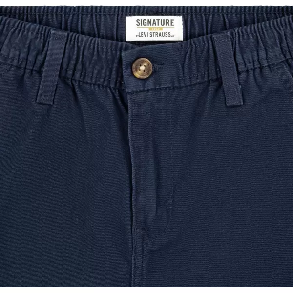 imageSignature by Levi Strauss ampamp Co Gold Boys Pull on Uniform ShortsIndia Ink