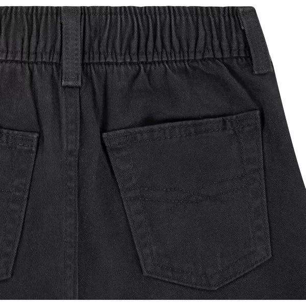 imageSignature by Levi Strauss ampamp Co Gold Boys Pull on Uniform ShortsJet Black