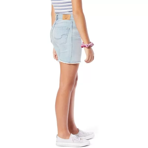 imageSignature by Levi Strauss ampamp Co Gold Girls High Rise CutOff ShortExtra Whip Blue