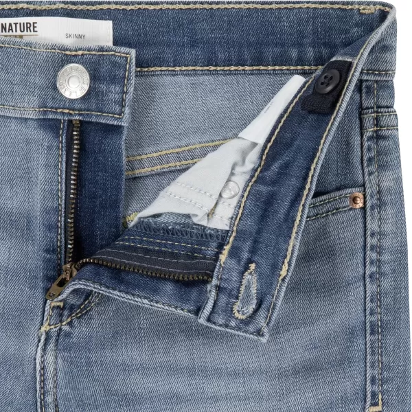 imageSignature by Levi Strauss ampamp Co Gold Girls Skinny JeansBdazzle