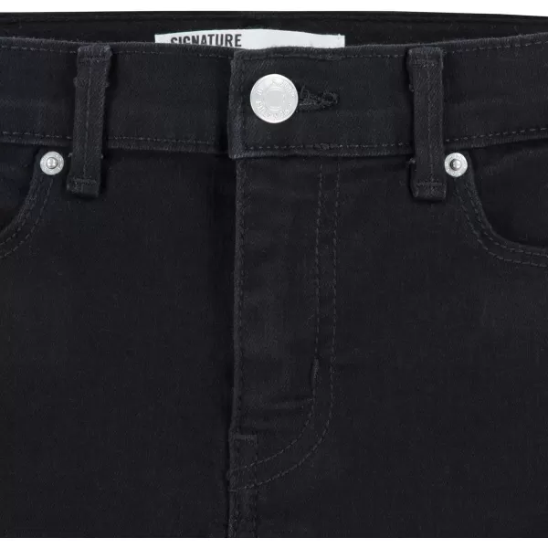 imageSignature by Levi Strauss ampamp Co Gold Girls Super Skinny JeansBlack Diamond